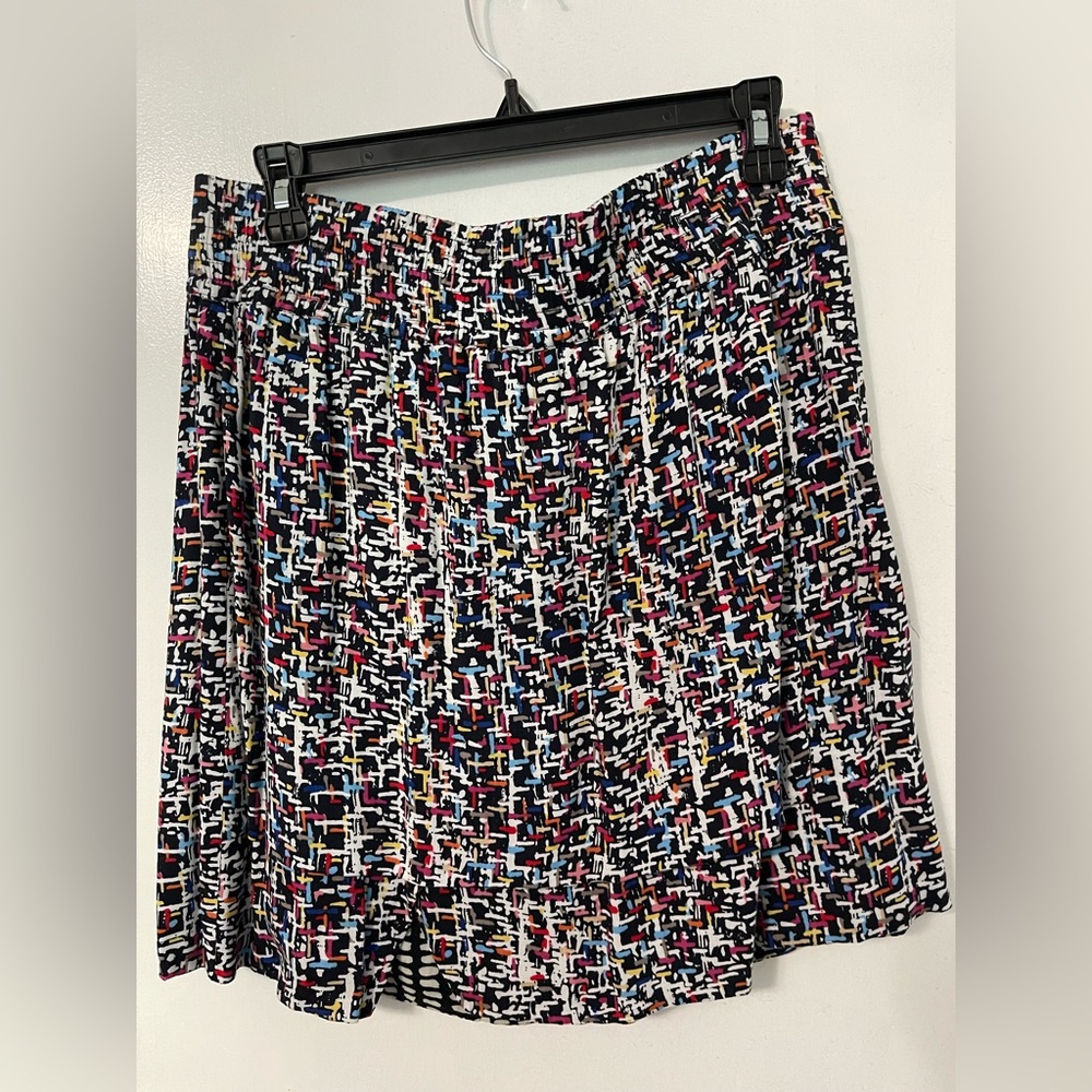 CAbi #228 Reversible Faux Wrap Mini Skirt Tube Top Multicolor M